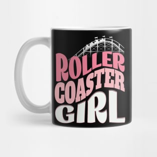 Roller Coaster Girl Mug